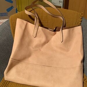 Oversized Pink Tote Bag